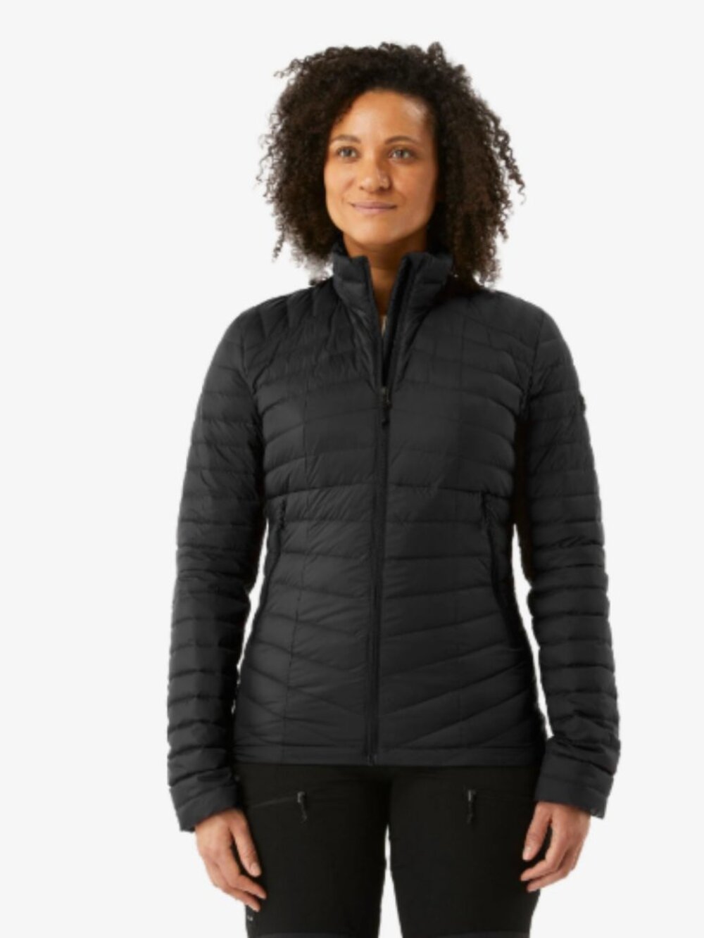 DECATHALON FORCLAZ WOMENS DEEP RED PUFFER JACKET SIZE 2XL